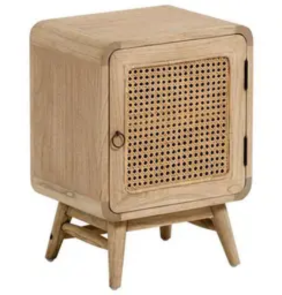 Cane-Side-Table