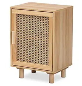 Cane-Side-Table