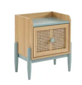 Cane-Side-Table
