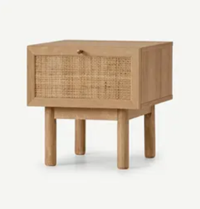 Cane-Side-Table